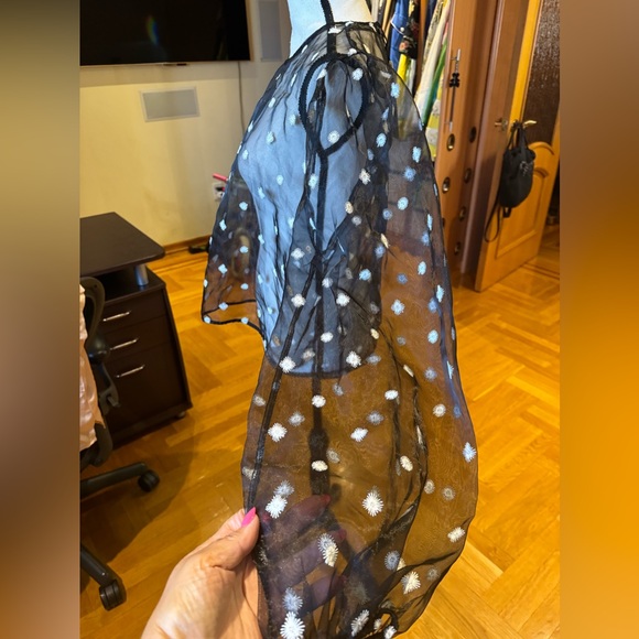 Zara women’s organza blouse blouson sz XL. New with tag - Picture 13 of 16